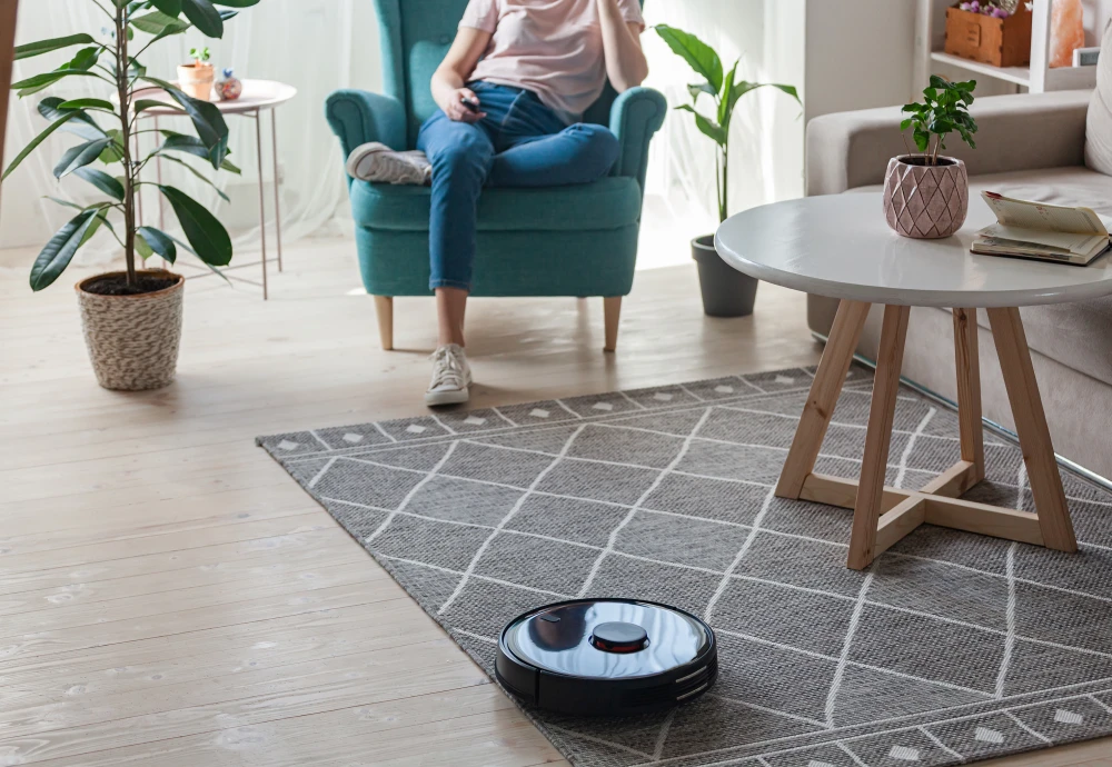 self cleaning vacuum and mop robot